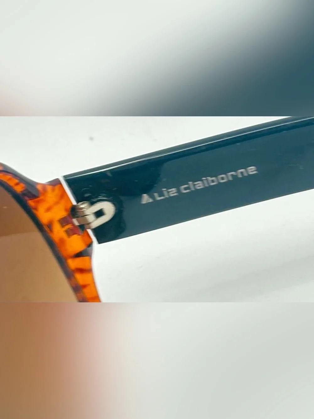 Liz Claiborne Tortoise Oval Sunglasses Frames Only